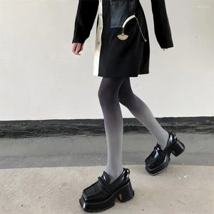 女性の靴下セクシーなオープンクロッチパンストストッキングタイツブラックスキンナイロンレディメッシュシームレスクロッチレスコラントフェム
