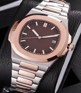 19 컬러 남성 시계 자동자가 바람 글라운드 진정 초침 Sapphire Glass Silver 및 Rose Gold Watches Wristwatch5640859