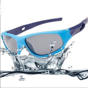 Silikon polarisierte Sonnenbrille für Kinder Radfahren Sonnenbrillen für Jungen Mädchen Fashion Kids Sonnenbrille Outdoor Sport kühle Brille CSD2405101010