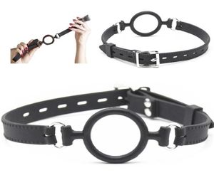 Ring Gag BDSM Derin Boğaz Seks Köle Açık Ağız Isırık S Çift Oyunları İçin Yetişkin Oyuncaklar 2204292491405