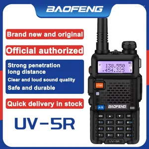 Walkie Talkie Baofeng UV-5R на длинные диапазоны двухэтажных двухэтажных Radio CB Portable UV5R охота