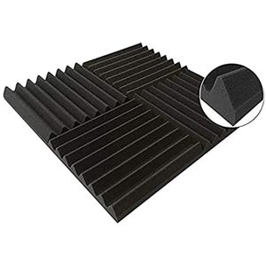 Teppiche 24pcs 300x300x25mm Studio Akustikschaum Schallschutz Schutzheil des schalldichten Absorptionsbehandlungsfelds 209g