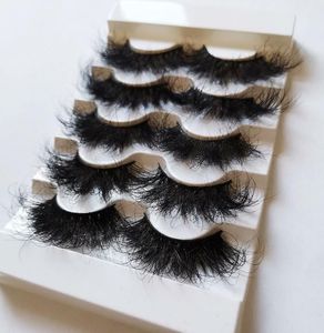 3D MINK Lashes False Eyelashes 25mm In Bulk Custom packaging Cases Labels Soft Dramatic Long lash Makeup fake eyeLash6661827