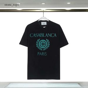 Casa Blanca Рубашки Casab Blanca Graphic Tee Fashion Casual футболка Casablanc Рубашка летние дизайнерские рубашки Дизайнерские круглые круглое шея короткие рукава S-3xl 356