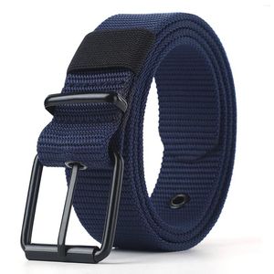 Gürtel Herren Nylon Casual Belt mit Pin Schnalle Vielseitige Jeans Hosen für Business Working Office