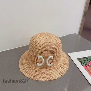 Designerka słomiana kapelusz luksurys wiadra czapki czapki moda ręcznie tkana czapka męska czapki na plażę czapki wielkie rondo czapki słoneczne hat hat sunbonnet