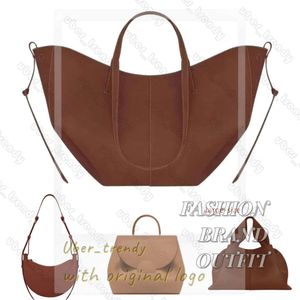 2024 NYA 5A POLENEE Bag designer Bag crossbody Cowhide Shoulder Bag Polen Bag Cyme Women's Half Moon Bag Nano Numer Nine Large Capacity Dumplings Bag With Box 638
