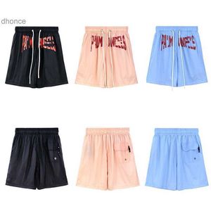 2024 Trend Designer Summer Fashion Trends International Shorts Paim Letter Print Mens Casual Lightweight and Breathable Straight Leg Beach Pants