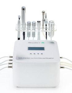 Портативный 7 в 1 кислородная лицевая алмазная дермабразия RF Beauty Machine Skin Ofjuventation Microdermabrasion Machine Удаление глаз D2814439