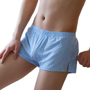 Underpants Home Slione Bilant Bunta biancheria bianche da uomo Wideband Briefs