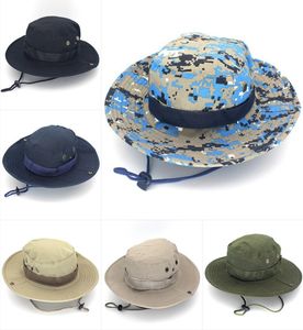 Hink hatt cap fiske jakt safari sommar män sol hatt fiskare hatt män och kvinnor utomhus kepsar halm hink7446021