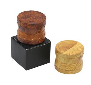 Newest Wooden Grinder Wood Matel Herb Grinders Smoking 2 Type 52mm 4 Layers8467938