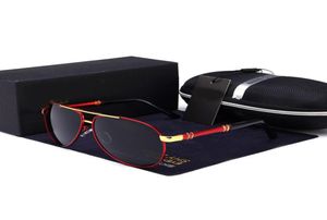 Óculos de sol de luxo, designer de marca piloto de óculos de sol polarizados de sol, óculos de sol, gafas de sol masculino para homens erkek gozluk2636098
