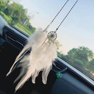 Декоративные фигурки Dream Catcher Car Mircor Vinged For Girls Home Decor Lucky Ornament Interior Accessories