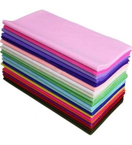 40pcs owijanie kolorowy papier tkankowy do DIY Weddingflower Decor 5050 cm Pakowanie prezentów 1001343317