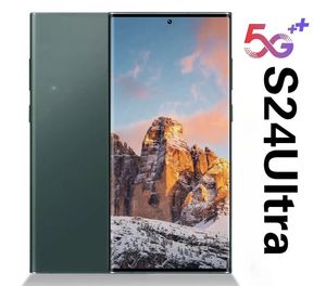 S24 s23 7.3 INCH Ultra Phone 5G octa-core 6GB 512GB Touch screen Face ID Unlocked smartphone 13MP camera HD display GPS 1TB cell phone English video Play Email Global