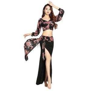 Urban Sexy Dresses New Belly Dance Womens Practice Costume Dance Performance Dress Large Size Sexy Modern Dance Costume Stage Performance d240510