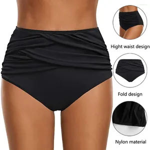 Kvinnors badkläder Kvinnor Swimsuit Shorts Set Bottoms Pants Tummy Briefs Women Midjan Hög Bikini Ruched Juniors Tops Underwire