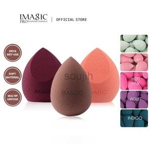 Yyeh Makeup Tools Imagic Beauty Sponge 3st Ansiktsrengöring Puff Gourd Water Drops Puff Wet and Dry Makeup Sponge Tool D240510