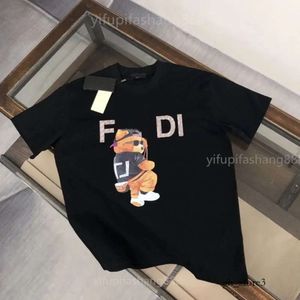 fendishirt män Italien fen mens designer t shirt kvinnor kläder fenti exklusiv sommar t-shirt tees polo goth kort ärm haikyuu märke fendishirt t-shirt fendu 281