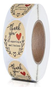 38 cm round grazie stickerQuetthank You per aver supportato il mio adesivo per avvolgimento del sigillo regalo per decorazioni regalo per piccoli business.