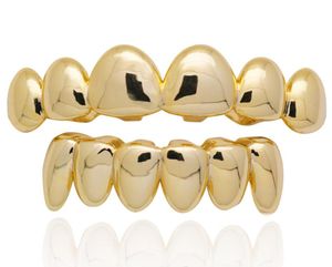 Hip Hop Nuovo denti Grillz Iested Dente in basso set da uomo per uomini Donne 3 Colori Fashion Dente Irregolare GILLE GIETY1977253