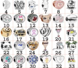 2020 New 925 Sterling Silver High Quality Charm Bead Pendant Fit DIY Bracelet Fashion Women Sparkling Original Jewelry Custom Birt6583695