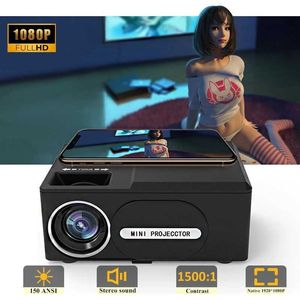 Proiettori TY60 Proiettore portatile 150ansi Supporta 1920 * 1080p Home Theater LED Proiettore Beam Intelligent Projector Gifts J240509