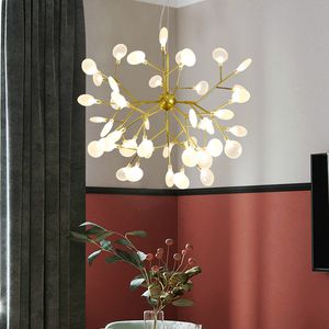 Moderna lampada a ciondolo Light Tree Light Tree Light Tree Light Light Lamping Lamp a sospensione per casa (Plampo di vetro -Non plastica)