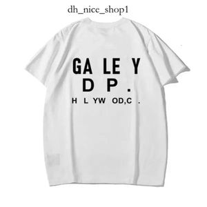 Designer Clothing GalleryDept Designer Mens Gal Tee Depts T-shirts Black White Fashion Men Women Tees Letters Luxury T-Shirt Brand T Shirt Clothing Galery Depart 349