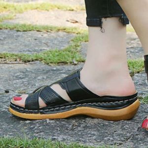 Edlpjr03 sommer lederschwanger designer Slipper Neue Mode Damen sexy flache Sandalen Freizeit Beachschuhe außerhalb Mädchen Sandalen Sandalen