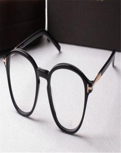 Модная дурака Myopia Eyeglass Unisex Country Rame Full Rim Acetate Black Optical для чтения очков очков Al53977358227