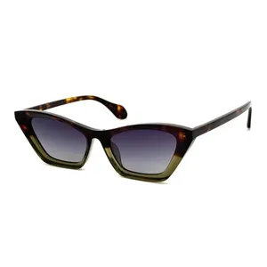 Occhiali da sole per uomini donne Theo Super designer Stylish High Street Summer in stile Beach Anti-Ultraviolet Acetato Acetato Telaio Acetato Scatola casuale Box