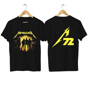 Herrt-shirts 2024 män metallicat t shirt casual strobes (m72) t-shirt grafisk överdimensionerad andningsbar bekväm strtwear cool t t240508