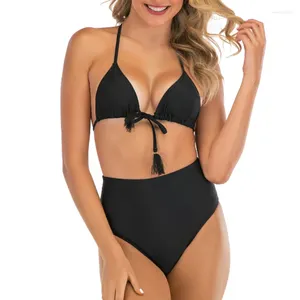 Swimwear femminile sexy Bikini 2024 Due pezzi Bandago Banda set da bagno separato da bagno estivo abita da bagno da bagno tankini