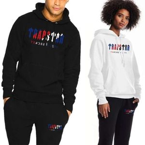 designer Full Series hoodie Trapstar full tracksuit rainbow towel embroidery decoding hooded sportswear men and women suit zippe