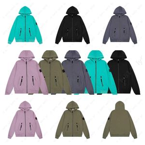 mens hoodie designer hoodie men sweatshirt Trendy Couple hoody Classic Models Solid Color Hooded Badge Long-sleeved zipper hoodies