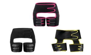 3In1 Women High Waist Thigh Sweat Shapewear Slimming Leg Body Shapers Adjustable Trainers Slimming Belt2548201