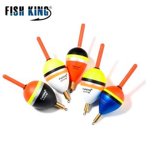 Fish King 1pc Float Barguzinsky Fir Comprimento de cobre 8085mm Peso 60G85G90G Bóia vertical para tackle 240430