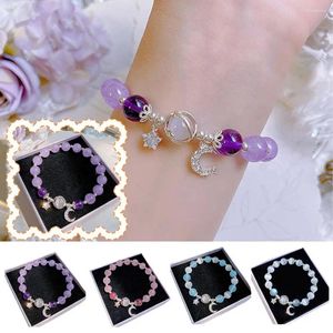 Strand Fashion Moonlight Crystal Armband Light Luxus Frauen Bugschmuck Star Accessoires Armbänder OPA D1N5