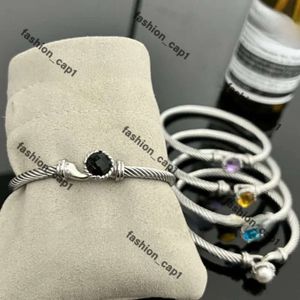 David Yurma Bracelet Dy Bracelet Designerケーブルブレスレット女性用ファッションジュエリー