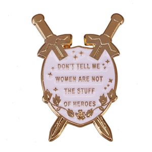 Literature Women Poets Feminist Enamel Brooch Pin Backpack Hat Bag Lapel Pins Badges Women Mens Fashion Jewelry Accessories