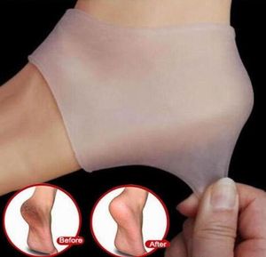 100 Strumento per la cura del piede in silicone Calzini idratanti con tacco gel di gel crackato protezione per la cura della pelle pedicure sanitaria monitor Massager9915046