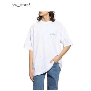 Vetements T Shirt Mens T Shirts For Men Shirts Designer Sweatshirt Bomull Kort ärm Högkvalitativ lyxvarumärke Tshirt Grafisk tee Designer Top Vetement 5F0A