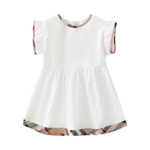 Sukienki dla dziewczynki dziewczyny sukienka nowe letnie swobodne dzieci księżniczki Ubranie dla dzieci na 1-6 Y Drop poraż