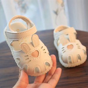 Love Summer 0-1-2 Year Old Sandals Girl Baby Soft Sole Walking Princess 3 Little Children's Shoes