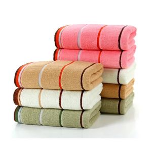 Autumn Soft Cotton Hand Face Bath Handduk för vuxen Absorberande QuickDrying Badrum Duschuppsättningar Sport 240510