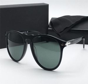 Modedesigner Sonnenbrille 9649 Klassiker Retro Aviator Frame Glass Objektiv UV400 Schutzbrille mit Lederhülle Vintage Retro T4283495