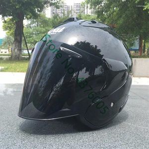 Motorradhelme 3 helle schwarze Halbhelm-Männer und Frauen Offroad Summer Downhill Racing Mountain Casco Capacete