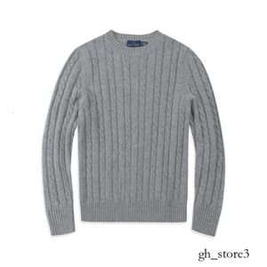 2024 Hot Small Horse Brand Men High Quality Mile Wile Polo Brand Men's Twist tröja Knit Bomullströja Jumper Pullover Sweater 885